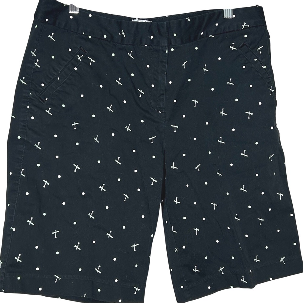 IZOD Golf ladies-12-stretch, graphics tee‎ ball, blackSummer athletic